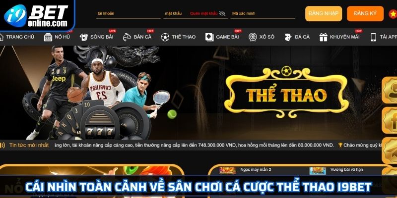 Cái nhìn toàn cảnh về sân chơi cá cược thể thao I9BET